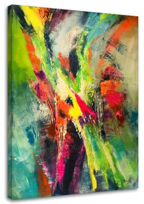 Immagine prodotto di Stampa su tela, Danza dei colori - 60x90