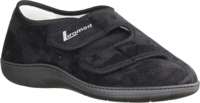 Produktbild von Reha Halbschuh 476-20Z3 mit 2 Klettverschlüssen schwarz>>>>Gr. 47/48