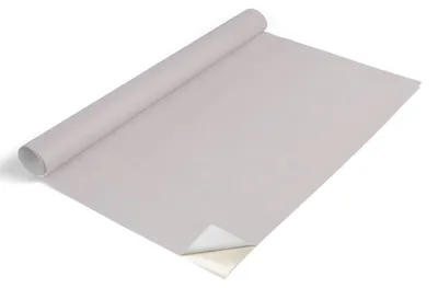 Produktbild von Tulup Möbelfolie - Klebefolie Möbel - Selbstklebende Folie 65x130 cm - Möbelfolie Schrank - Folie für Möbel - Möbelfolie Küche - Wasserdicht - Abwaschbar - Selbstklebend - Luftblasenfrei - Aschgrau