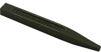 Produktbild von Wappenlack Stange in Meißelform oliv VE=20 Stück