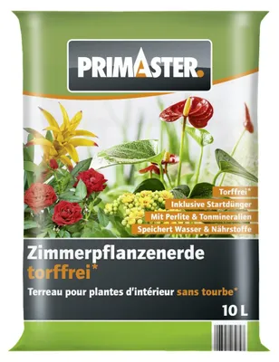 Produktbild von Primaster Zimmerpflanzerde torffrei 10 L