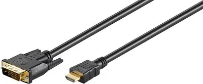 Produktbild von Microconnect HDM192411.8, 1,8 m, DVI-D, HDMI Typ A (Standard), Männlich, Männlich, Gerade