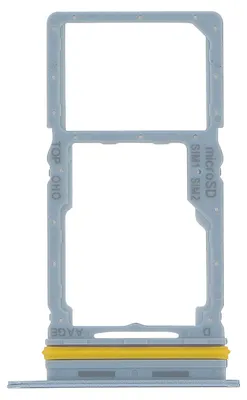 Produktbild von Samsung, Hybrid SIM Tray Galaxy A17 5G / 4G Dual Nano SIM oder SD, Hellblau