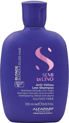 Produktbild von Alfaparf Semi Di Lino Intense Anti-Yellow Low Shampoo