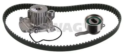 Produktbild von SWAG 85 93 2891 Zahnriemensatz + Wasserpumpe für HONDA CIVIC VI Hatchback (EJ, EK) CIVIC VI Fastback (MA, MB) CIVIC VI Aerodeck (MB, MC)
