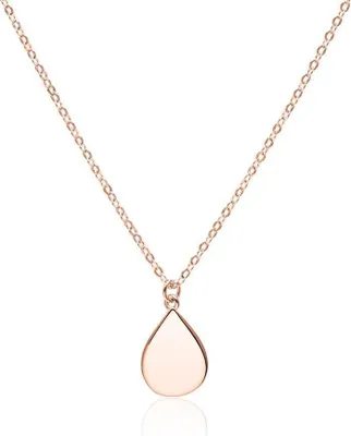 Produktbild von Kette Tropfen für Damen von JEWLIX aus 925er Silber, rosévergoldet