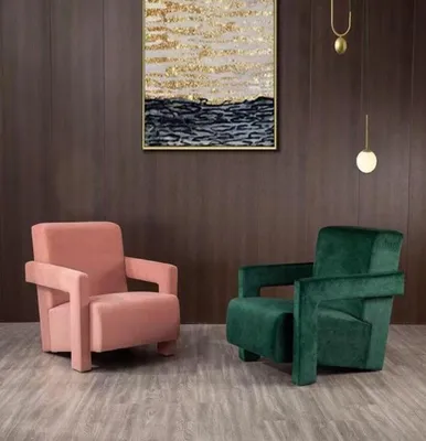 Produktbild von Sessel Sitzer Wohnzimmer  Modern Grün Design Luxus Sitzmöbel neu