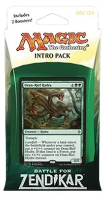 Imagen del producto de Magic: The Gathering, Batalla por Zendikar: Pack de inicio "La furia de Zendikar"