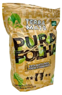 Obrázok produktu pre Yerba Mate Terra Mate Pura Folha (100% čistá) 500g (0,5 kg) - brazílska