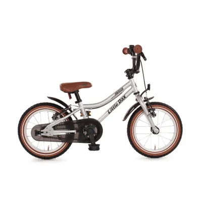 Produktbild von Little-Dax "AERON" 14" Kinderfahrrad-Bachtenkirch „silber“ Vollausstattung,