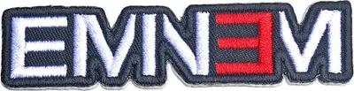Produktbild von Eminem Cut-Out Logo Aufbügler