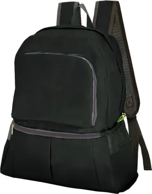Produktbild von INF Geräumiger wasserdichter Rucksack zum Wandern und Reisen Schwarz