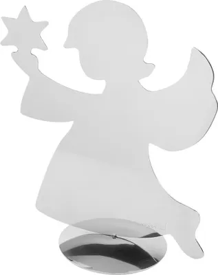 Zdjęcie produktu dla Fink HOLYWORKER, figurka, stal nierdzewna, srebrna, wymiary: długość 24 cm, szerokość 13 cm, wysokość 30 cm, numer katalogowy: 141318