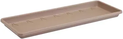 Produktbild von Elho Untersetzer Balkonkasten Taupe - Pflanzenuntersetzer - 50 cm