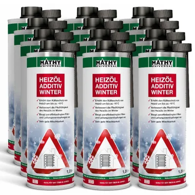 Produktbild von MATHY SPEZIAL-H Winter Heizöl-Additiv 12 x 1,0 l