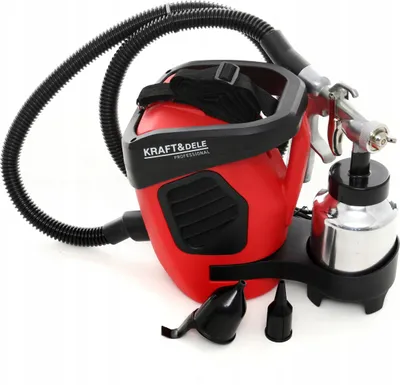 Zdjęcie produktu dla Pistolet Do Malowania Ścian Elektryczny Natryskowy Do Farb 600W 1L Kd1652