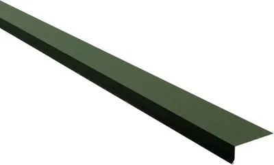Produktbild von PRECIT Traufblech für Trapezblech Nadelgrün RAL 6020 Shimoco 80µm 2000 mm x 80 mm x 30 mm x 0,5 mm