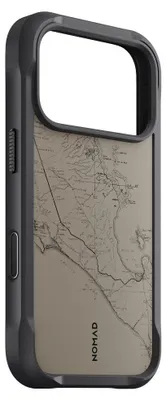 Zdjęcie produktu dla Etui ochronne do iPhone 18 Pro / 17 Pro, seria Nomad Rugged Case, wzór w kolorach szarym i czarnym, kompatybilne z MagSafe