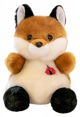 Produktbild von Granda Süßer Fuchs Plüschtier mit Marienkäfer 25 cm
