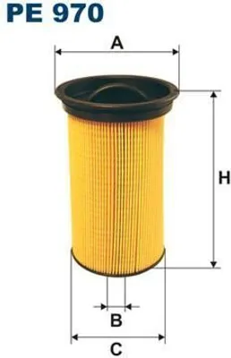 Produktbild von Kraftstofffilter FILTRON PE 970