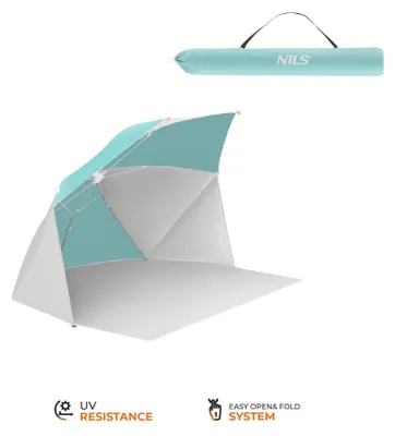 Zdjęcie produktu dla Nc4803 Parasol - Parawan Plażowy 2 W 1 Nils