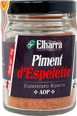 Produktbild von Legagnoa Piment d'Espelette A.O.P. 40g – Französisches Chilipulver mit feiner Würze