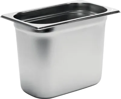 Zdjęcie produktu dla Pojemnik GN Gastro M ze stali nierdzewnej 20 cm GN1/4