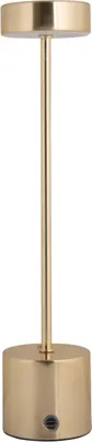 Produktbild von Leitmotiv - Tischleuchte Ganar Led - Gold - 8x8x37.5cm Tischlampe - Nachttischlampe, Wohnzimmer, Schlafzimmer