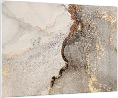 Produktbild von Bilder auf glas - Einteilig - Stein Sand Abstraktion - 100x70cm - Glasbilder - Wandbilder - Bilder - zum Aufhängen bereit - Wanddekoration aus Glas - Glas Bilder - Wandbild auf Glas - GAA100x70-4778