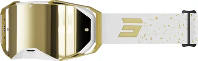 Produktbild von Shot Lite Mist Motocross Brille, weiß/gold, Einheitsgröße