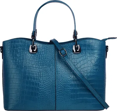 Produktbild von Cluty Handtasche Damen 021168 dunkelblau