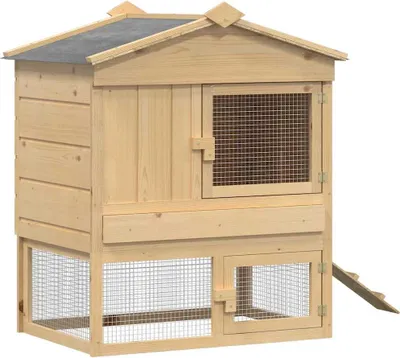 Obrázok produktu pre Kurník pre kurčatá Hnedá 75 x 60 x 89 cm