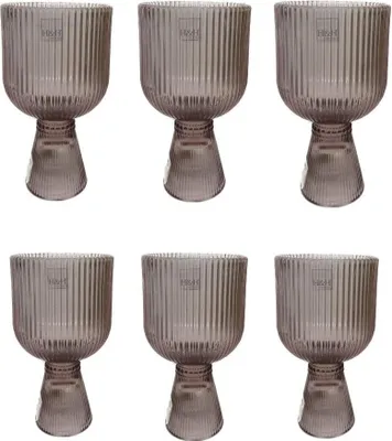 Immagine prodotto di Generico Set 6 calici peony lilac cl27