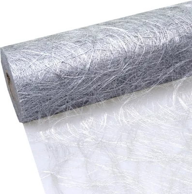Produktbild von Sizoweb Tischläufer - silber - 30cm - 25m   64 003-R 300