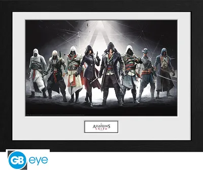 Produktbild von ASSASSINŽS CREED - Framed print Characters