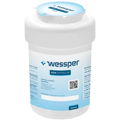 Produktbild von 2x Wessper Kühlschrank Wasserfilter ersatz kompatibel mit GE MWF GE GWF 53-WF-07GE WF07 101057A