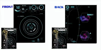Image de BCW Pro-Folio Sci-Fi avec pages 1 poche et 9 poches
