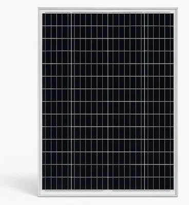 Solarmodul 50 W monokristallin schwarz 70x54,1x2,9 cm
