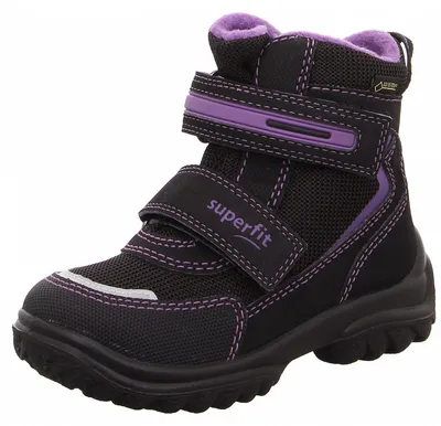 Produktbild von Superfit  Kinderschuhe Mädchen Stiefel wasserdicht Stiefel Schwarz Freizeit, Schuhgröße:22 EU