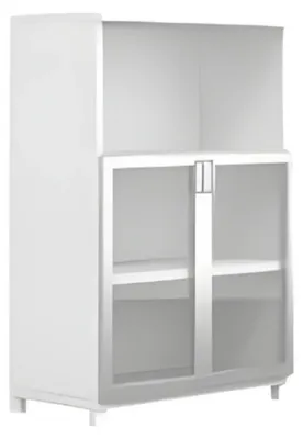 Produktbild von Weißer Dokumentenschrank Aktenschrank Arbeitsplatz Büromöbelschrank