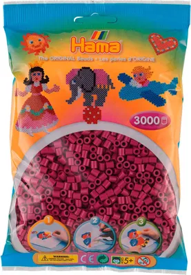 Produktbild von Hama Midi Strijkkralen - Pruim (201-82), 3000st.