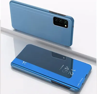 Produktbild von König Design Hülle kompatibel mit Samsung Galaxy S21 Ultra Kunststoff Full Cover Handyhülle - Case Blau