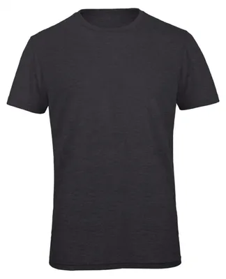 Produktbild von B&C Triblend Herren Sport T-shirt FK128 (XL) (Dunkelgrau meliert)