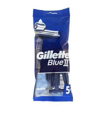 Zdjęcie produktu dla Gillette Blue II jednorazowa maszynka do golenia dla mężczyzn 5 szt