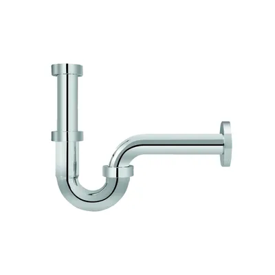 Produktbild von tecuro Röhrengeruchsverschluss 1 1/4 Zoll x Ø 32 mm, ABS verchromt