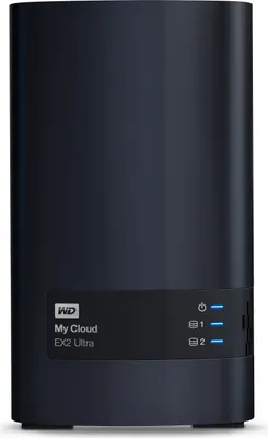 Produktbild von 3,5 MY CLOUD EX2 ULTRA WDBVBZ0000NCH Leergehäuse für pers. Cloud