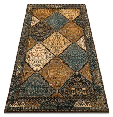 Image de Tapis en laine POLONIA Astoria oriental, ethnique Cognac beige beige 235x350 cm