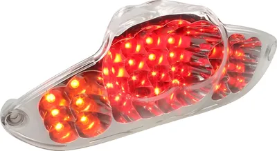 Obrázok produktu pre STR8 zadné svetlo Japonsko - Style LED, vrátane funkcie indikátora kompatibilný s Gilera Runner (od 08 / 2005), s testovacou značkou