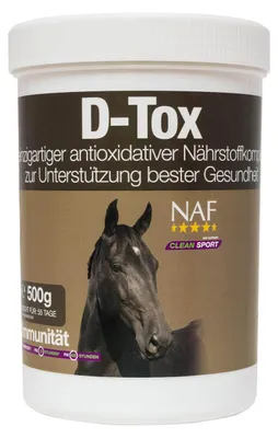 Zdjęcie produktu dla NAF D-Tox ziołowy suplement diety dla koni