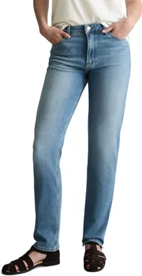 Productafbeelding van Marc O'Polo dames jeans, stretch, regular fit, blauw (licht)